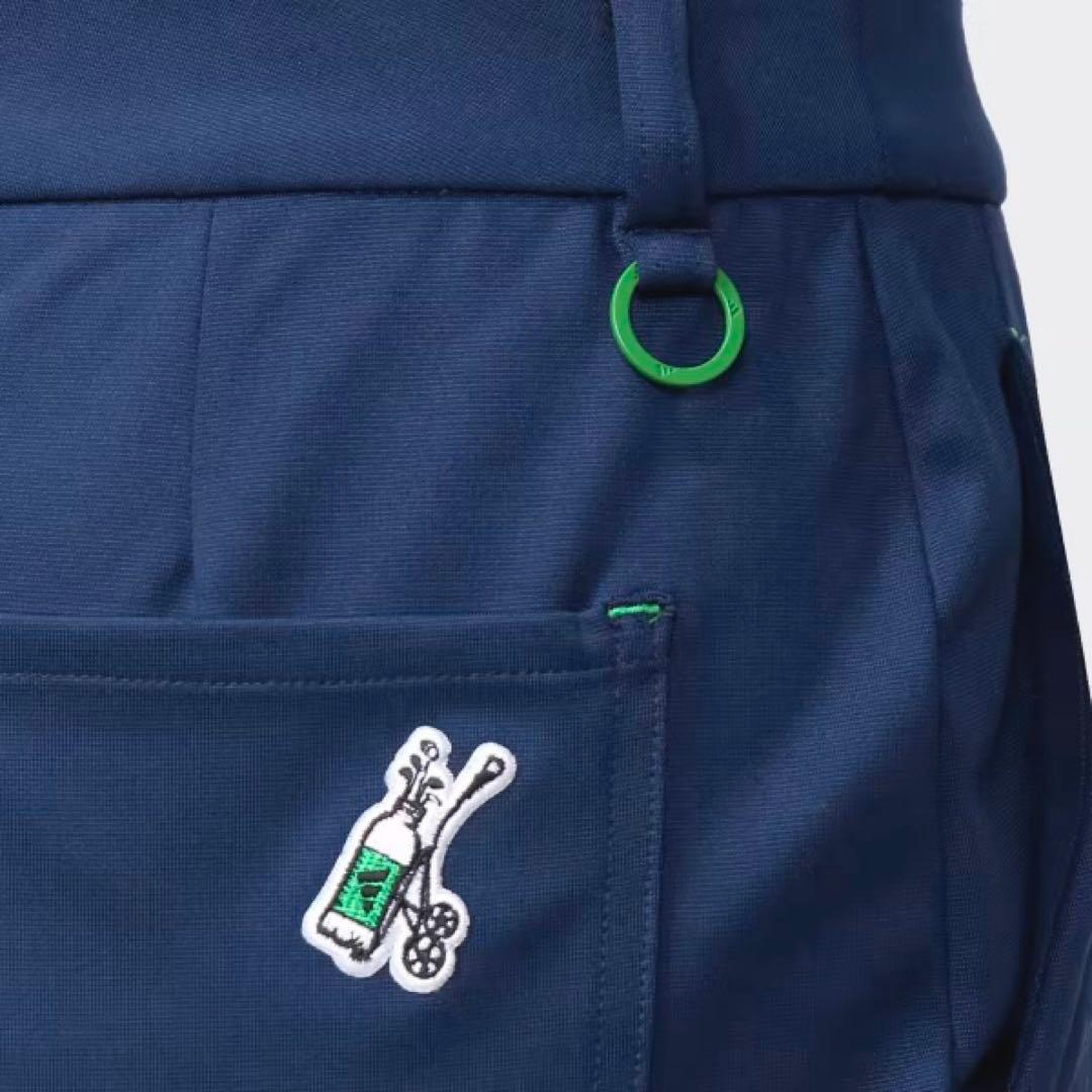 adidas PLAY GREEN ネイビー系　セットアップ M