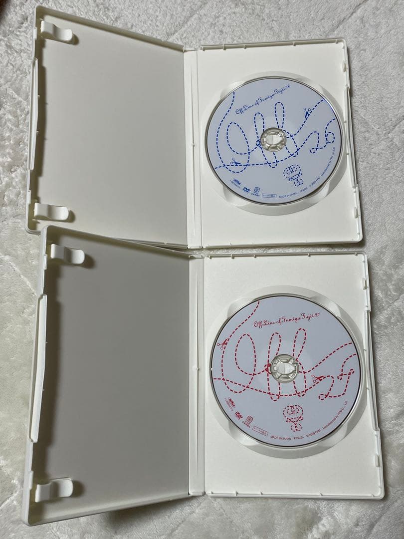【ファンクラブ限定】藤井フミヤDVD OFF LINE 26.27.28.29