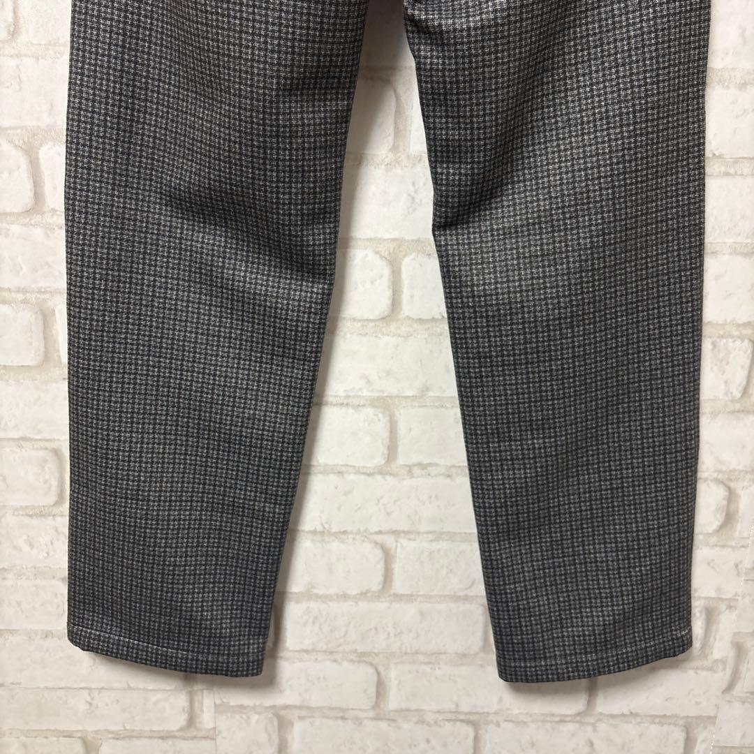 【美品】 MUNITALP ゴルフウェア　パンツ　ダウン　グレー　刺繍　78