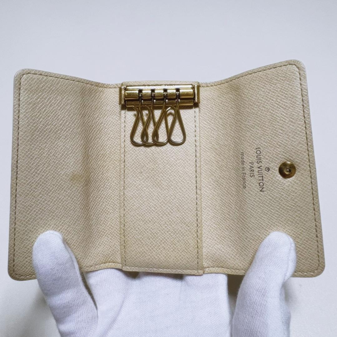 LOUIS VUITTON ルイヴィトン ダミエ アズール ミュルティクレ4