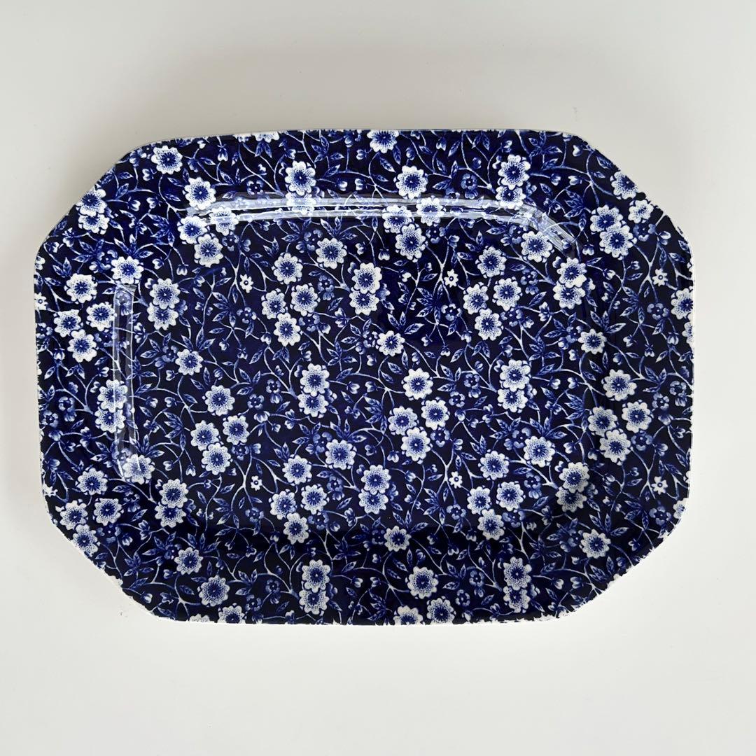 12日迄の特価❣️BLUE CALICO ブルーキャリコ　取皿　スクエアプレート