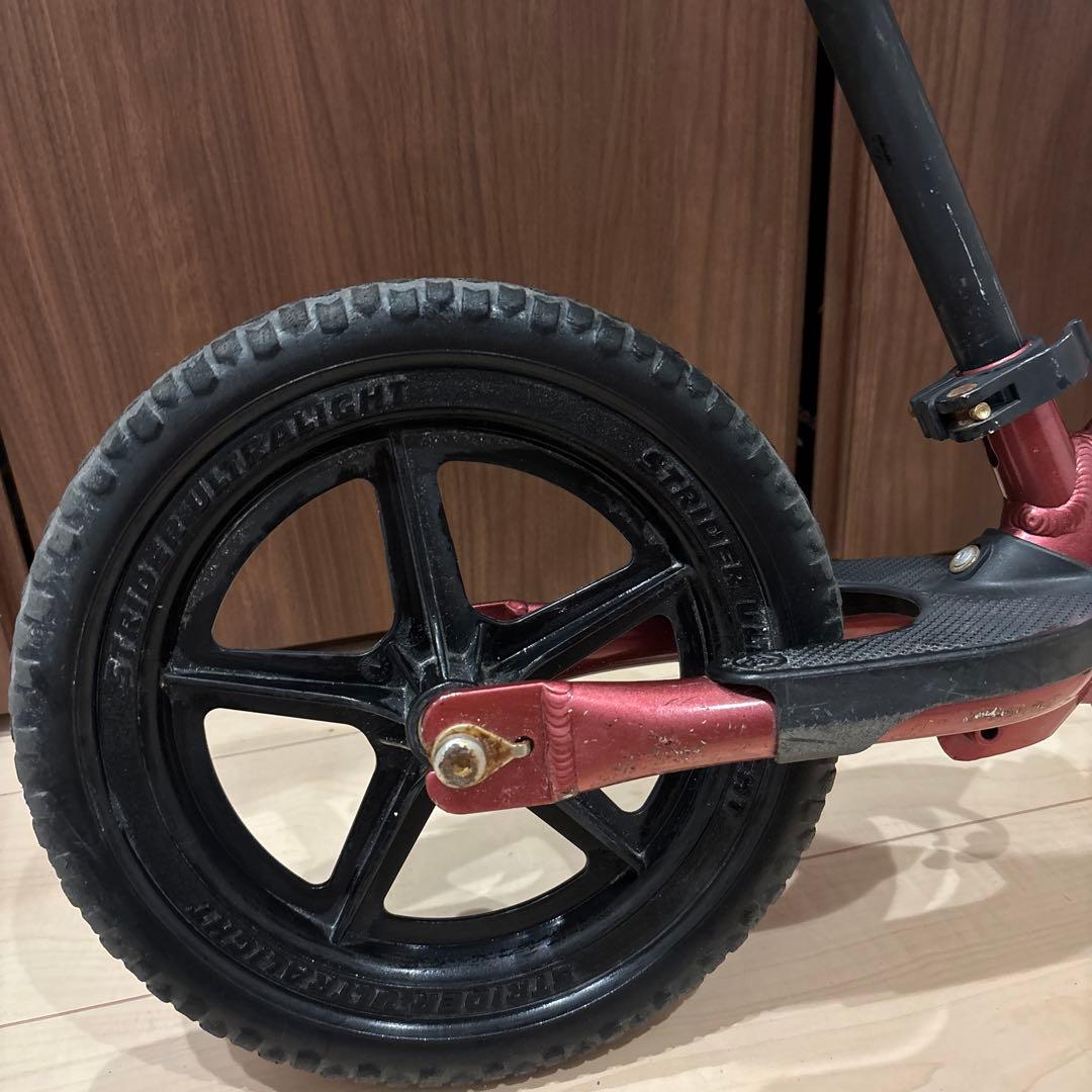 ストライダー プロ メタリックマルーン 12インチ シンプル 軽量 ストライ