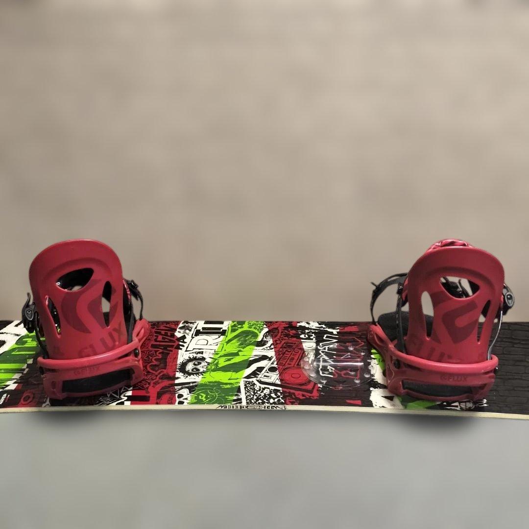 【シーズン最終価格】RIDE AGENDA 158cm × FLUX セット