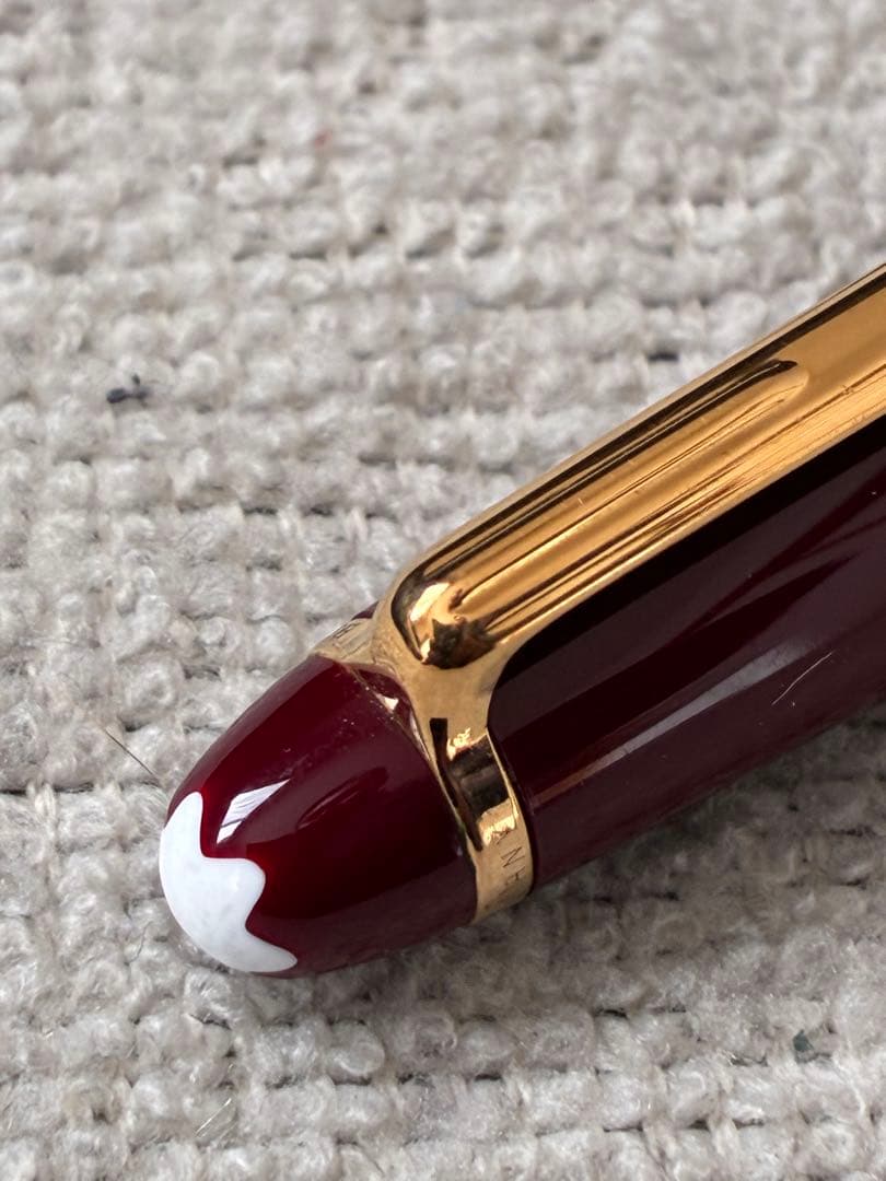 ◾️ボルドー美品◾️モンブラン◾️マイスターシュテュック クラック163◾️新品リフィル