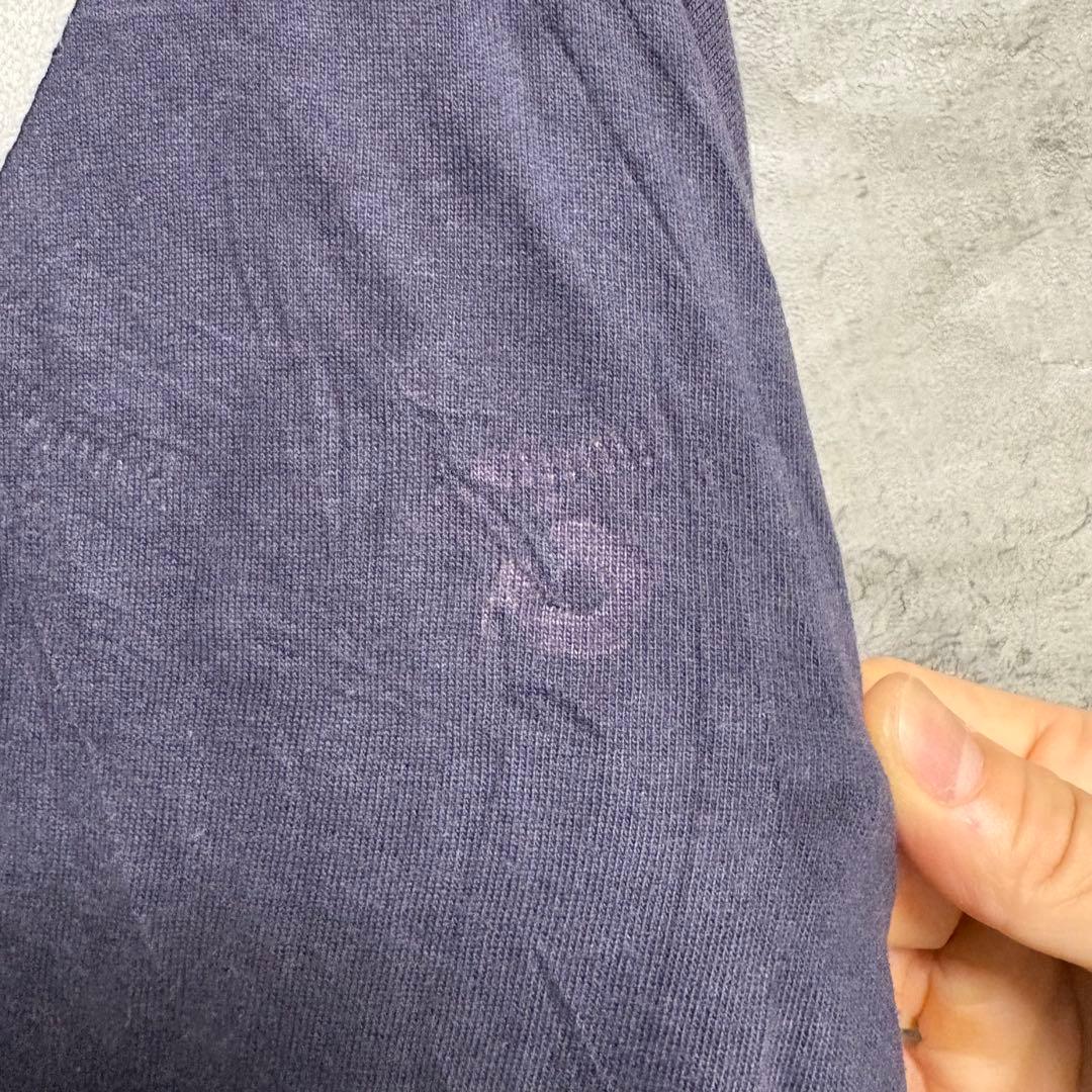 ベースボールシャツ　グーフィー　激レア　刺繍　古着　DISNEY XL