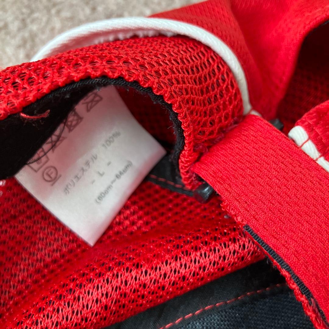 ポルテ 野球ユニフォームセット 赤