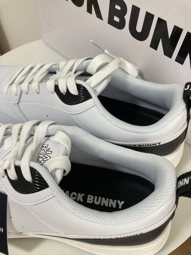 新品 パーリーゲイツ ジャックバニー AIR SOLEシューズ 白 27