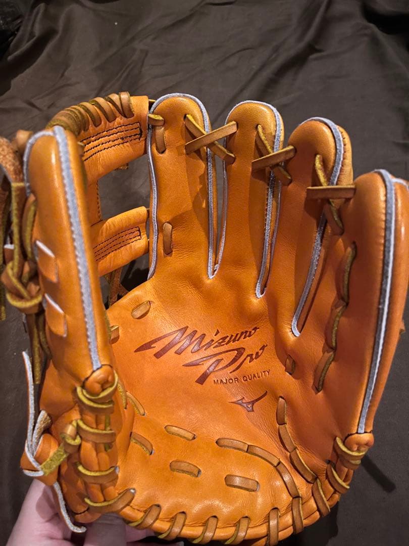 【限定皮革】ミズノプロ硬式グローブ内野用