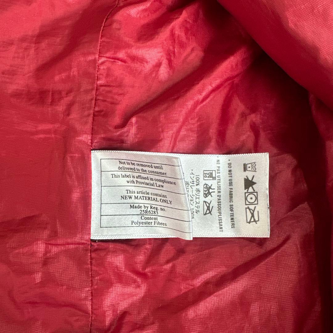 patagonia レッド ダウンベスト