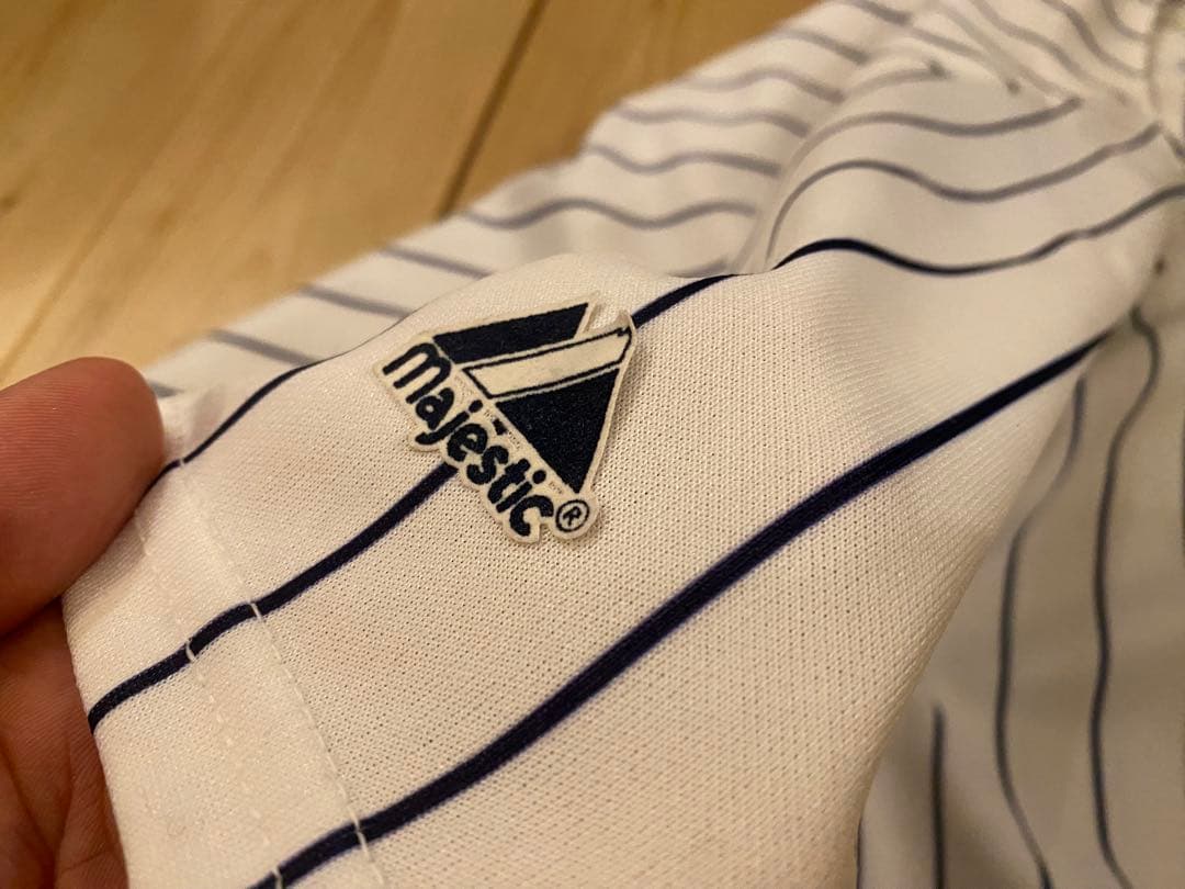 NYヤンキース majestic XL ゲームシャツ