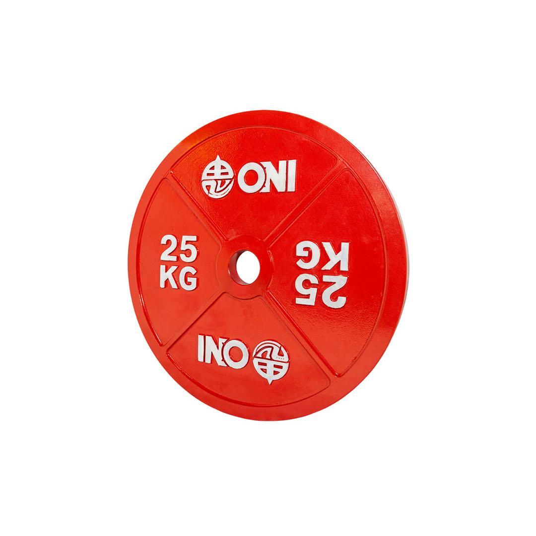 ONI 25KG パワーリフティングプレート　新品 ①