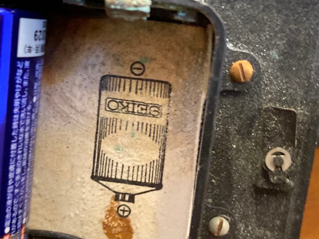 昭和レトロセイコー TCH-354 木製 置時計 ウエストミンスター チャイム