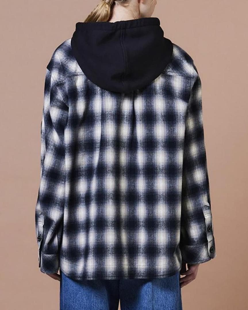 ダブルスタンダードクロージング オンブレ チェック アウター