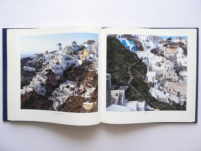 洋書◆サントリーニ島写真集 本 ギリシャ 風景 景色 建物 自然 歴史