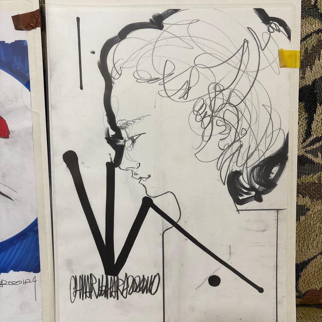 木原千春さん5分間ドローイング作品