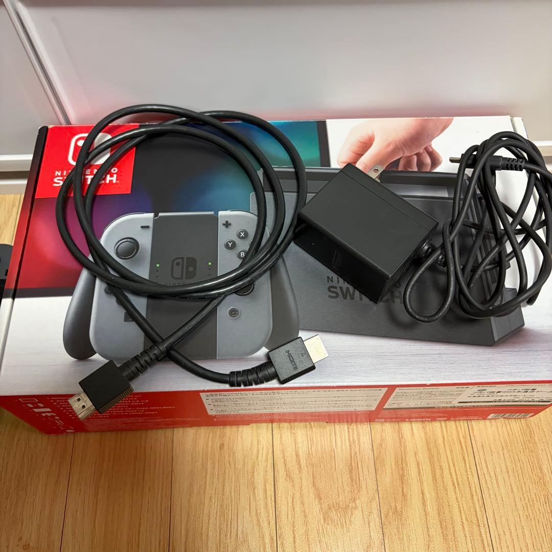 任天堂 スイッチ 本体 グレー 付属品完備