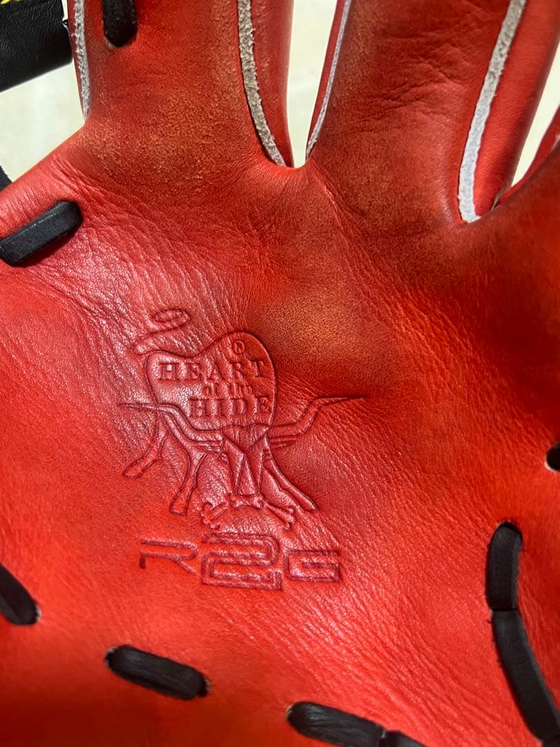 ローリングス 硬式用 グローブHOH R2G 内野手用 赤 レッド