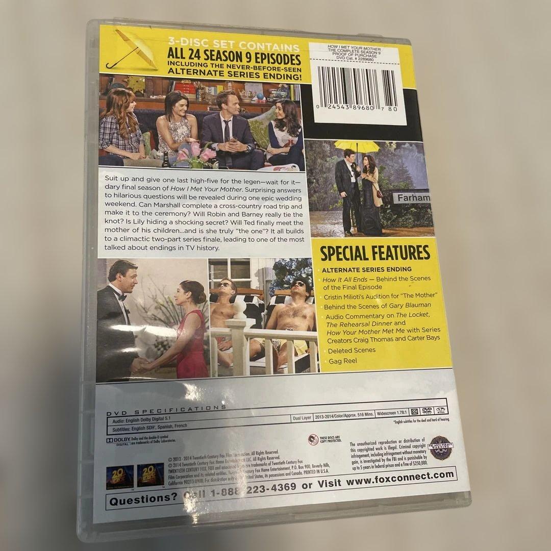 How I met your mother season1~9 セットDVD