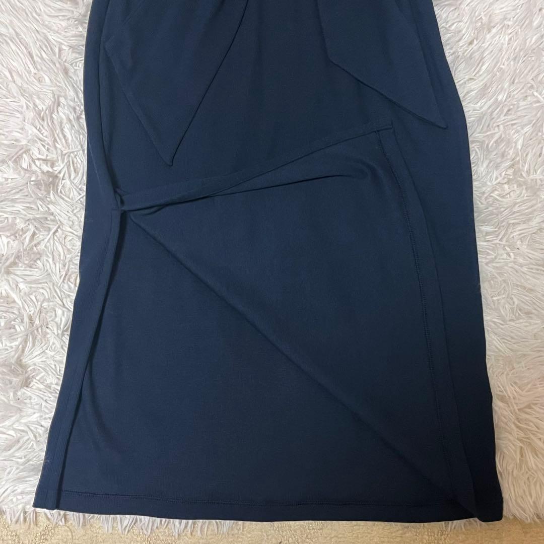 【LAUREN RALPH LAUREN】美品25AW ワンピース ネイビー