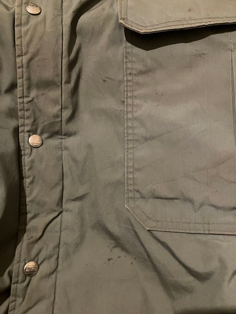 80s L.L.Bean ストームコート USA製　グレー カーキ