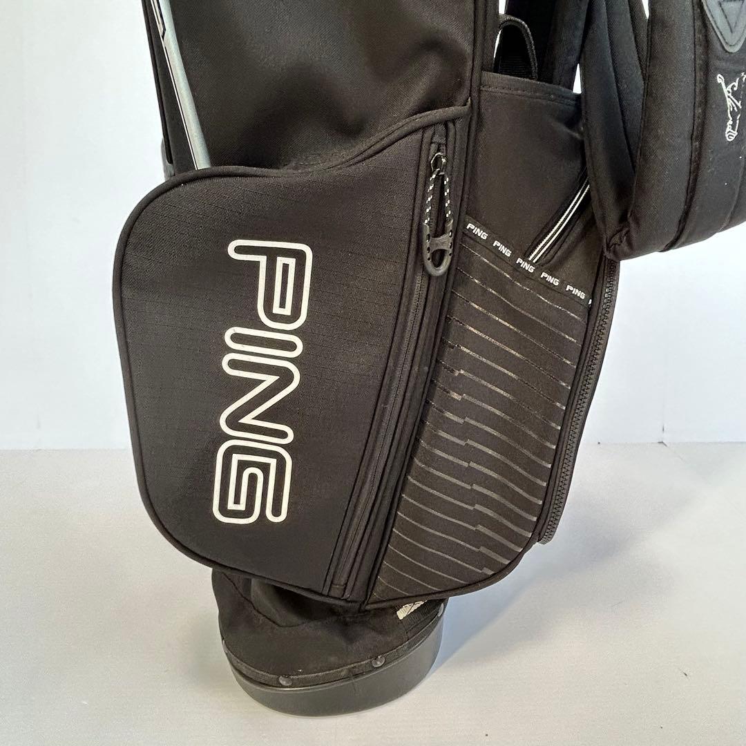 PING ピン E2 スタンド式キャディバッグ（フード付き）