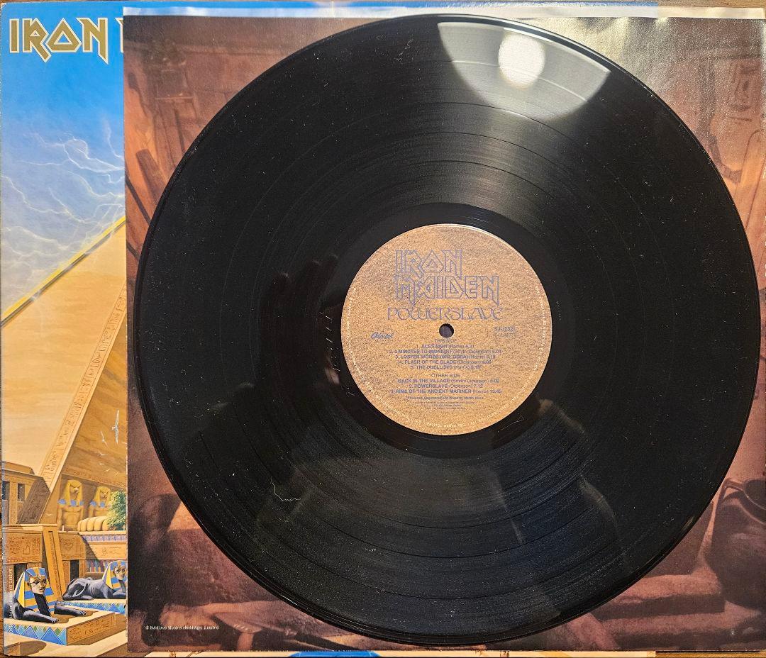 IRON MAIDEN POWERSLAVE USオリジナル 美品