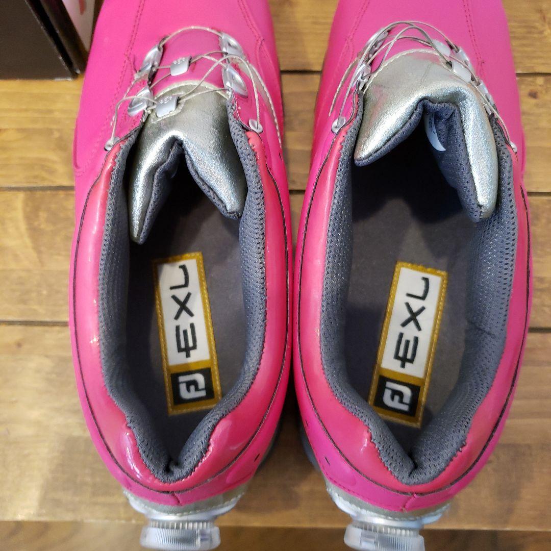 【未使用】FootJoyゴルフシューズ EXL メンズシューズ27.5㎝