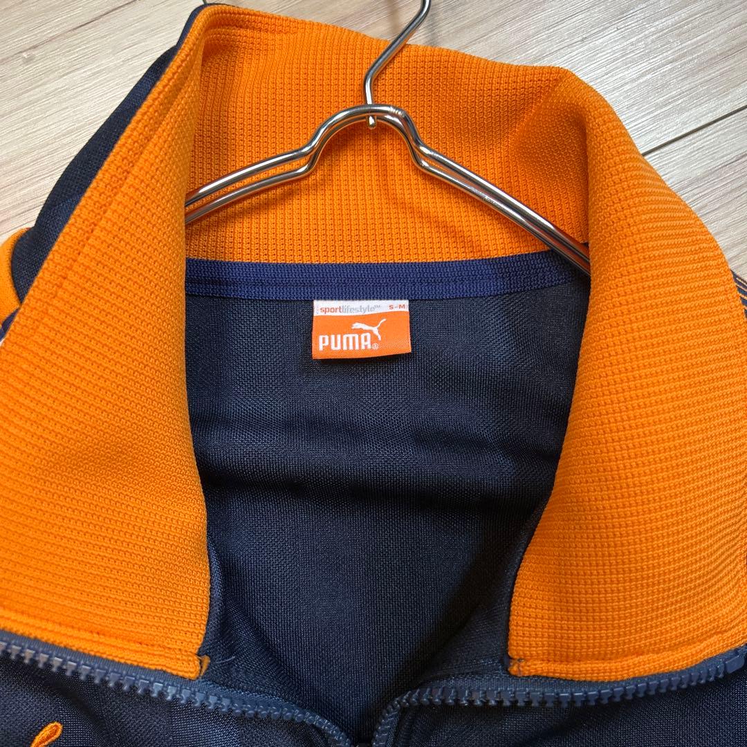 【美品】 PUMA ジャージ セットアップ トレーニングウェア☆オレンジ