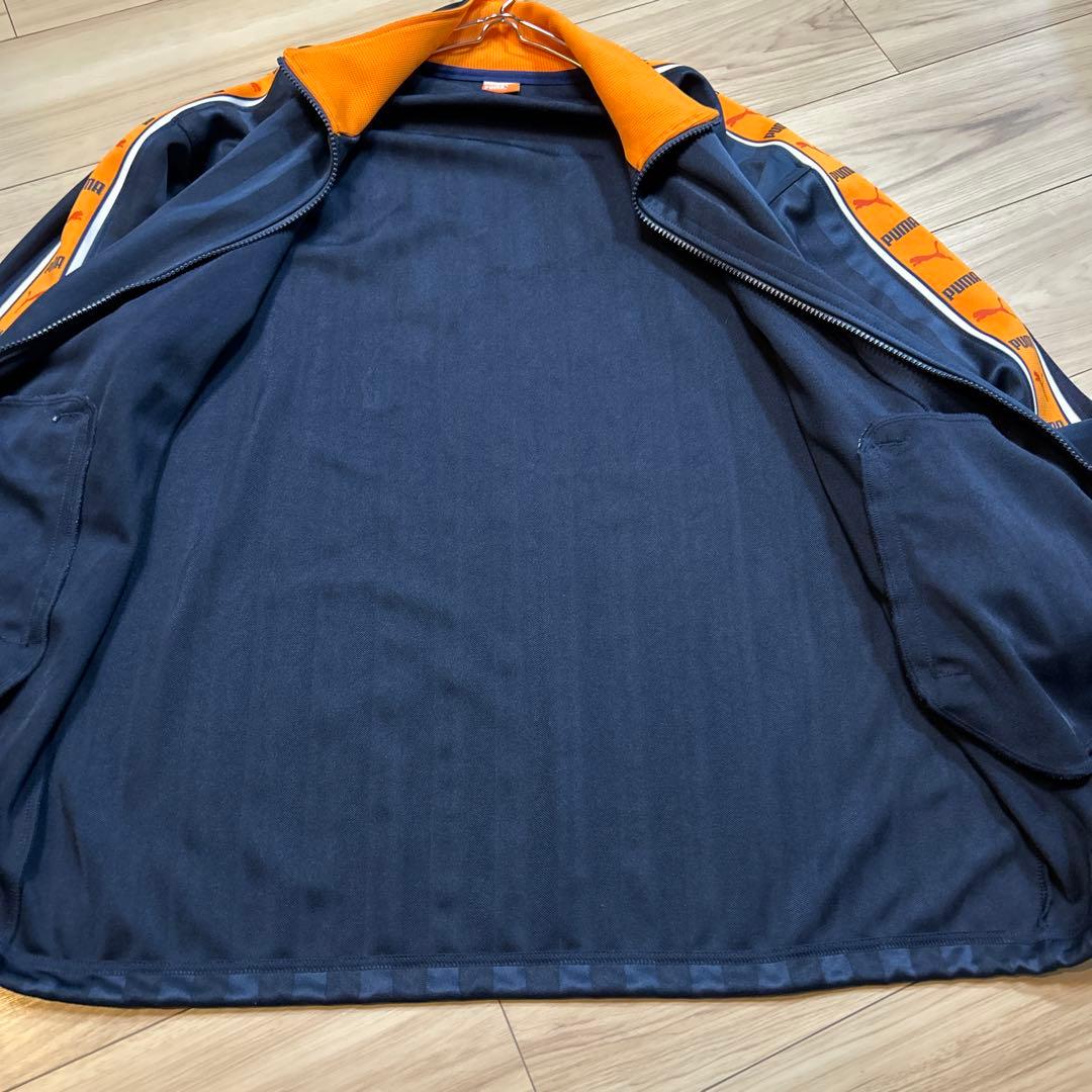 【美品】 PUMA ジャージ セットアップ トレーニングウェア☆オレンジ