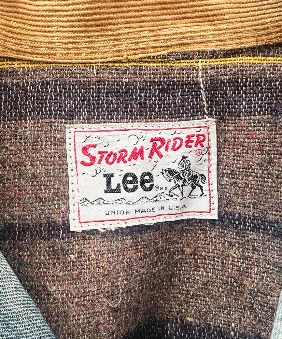［70s］Lee Storm Rider デニムジャケット USA製 /XL相当