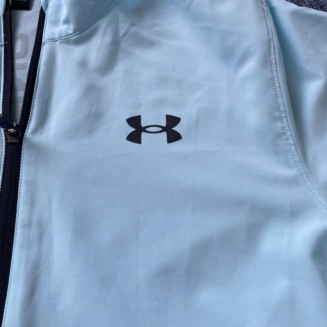 UNDER ARMOUR ゴルフシャツ XL ライトブルー