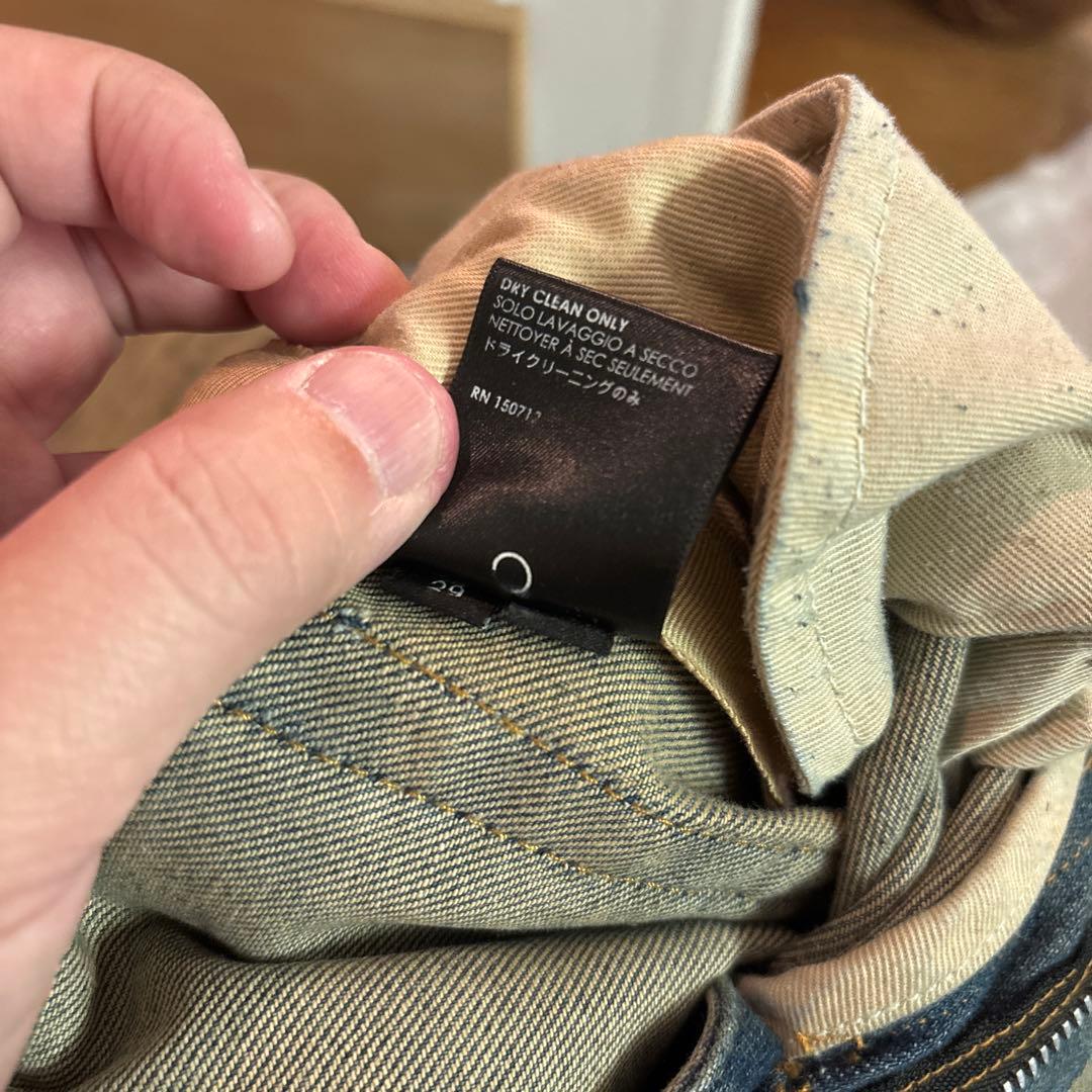 AMIRIアミリダメージ加工スキニーデニム