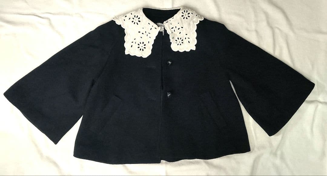 定価50400円 カットワークレース ネセセア コート ジャケット 美品