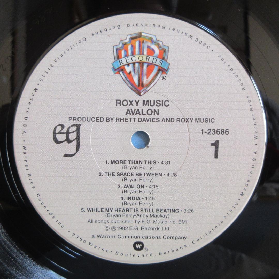 ★ROXY MUSIC / AVALON★US Org. Promo◇WW2/1