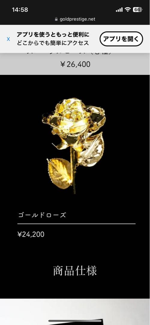 置物 Gold prestige