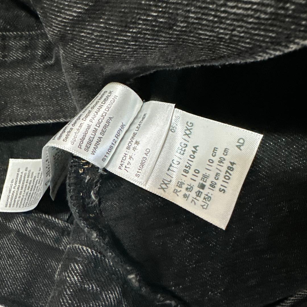 ✨新品未使用✨Levi's 417 ブラックデニムジャケット　黒　オーバーサイズ