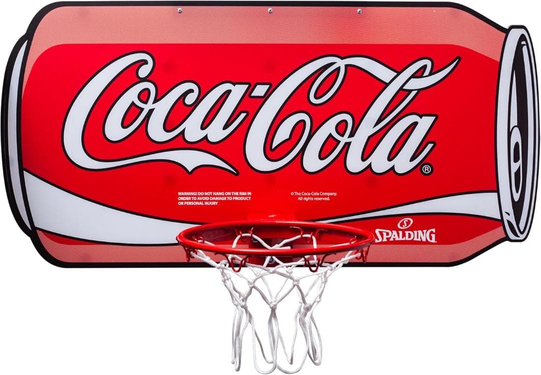 ヨ*ー様 スポルディングバスケット コカ・コーラ カン ミニバックボード 561