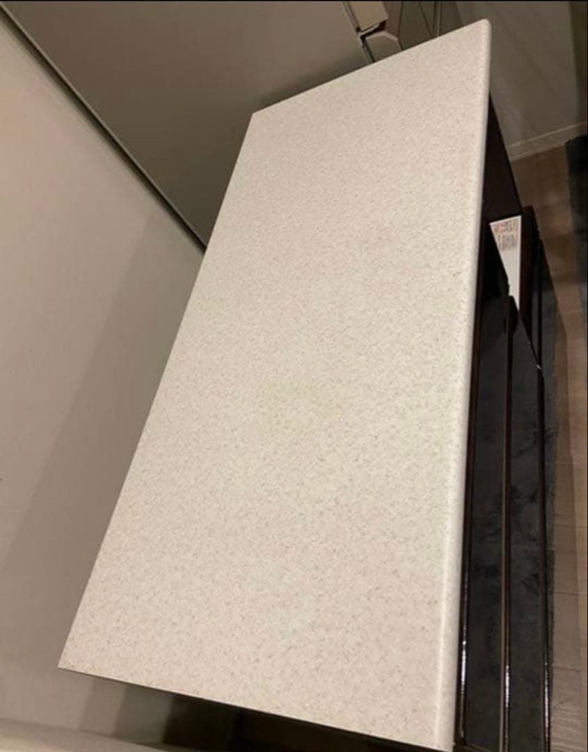 【あ】ニトリキッチンカウンター（アルミナ）幅100cm