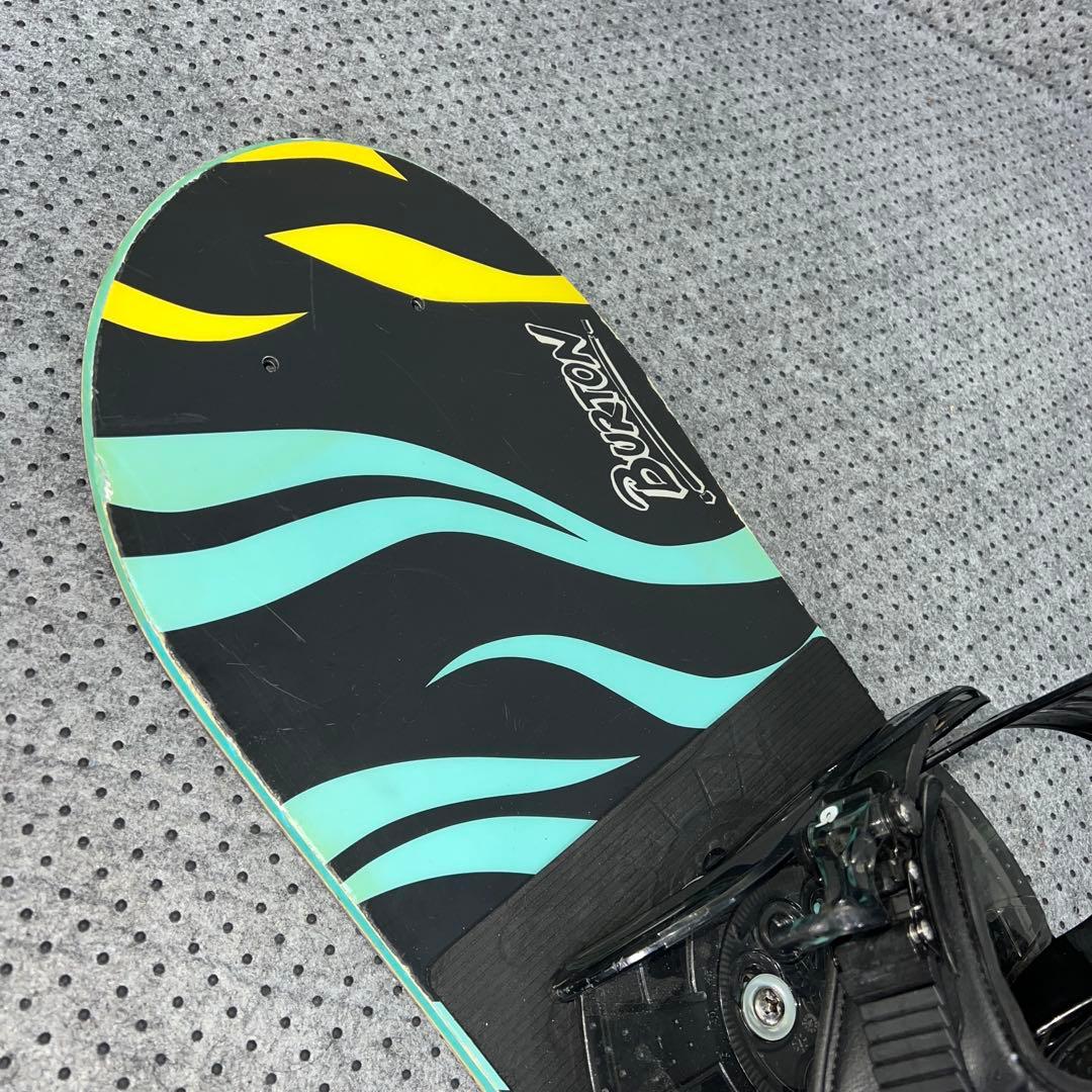 7-8回使用 キッズスノーボード BURTON 110cm×バイン×BOAブーツ