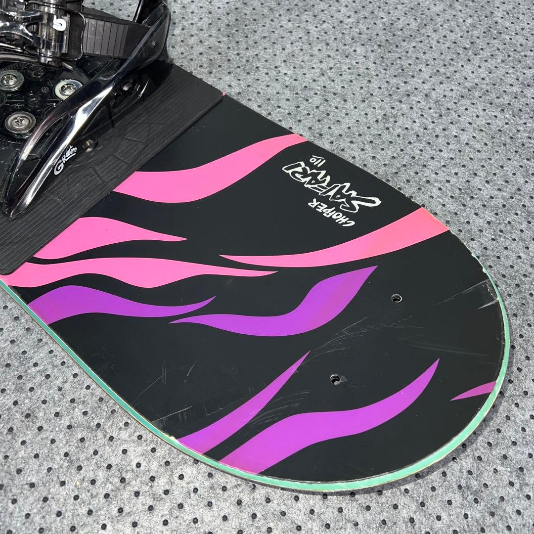 7-8回使用 キッズスノーボード BURTON 110cm×バイン×BOAブーツ