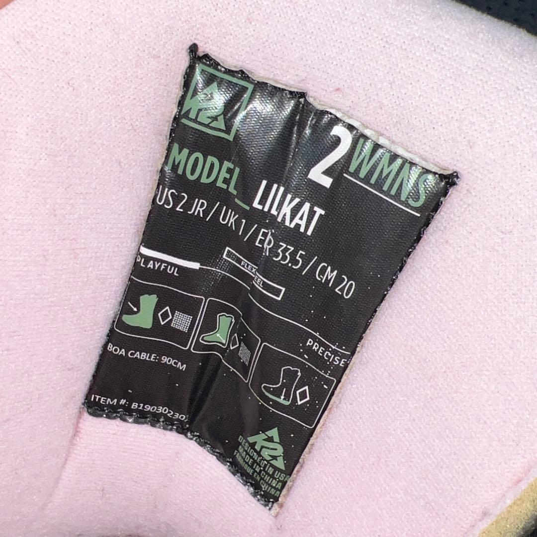 7-8回使用 キッズスノーボード BURTON 110cm×バイン×BOAブーツ