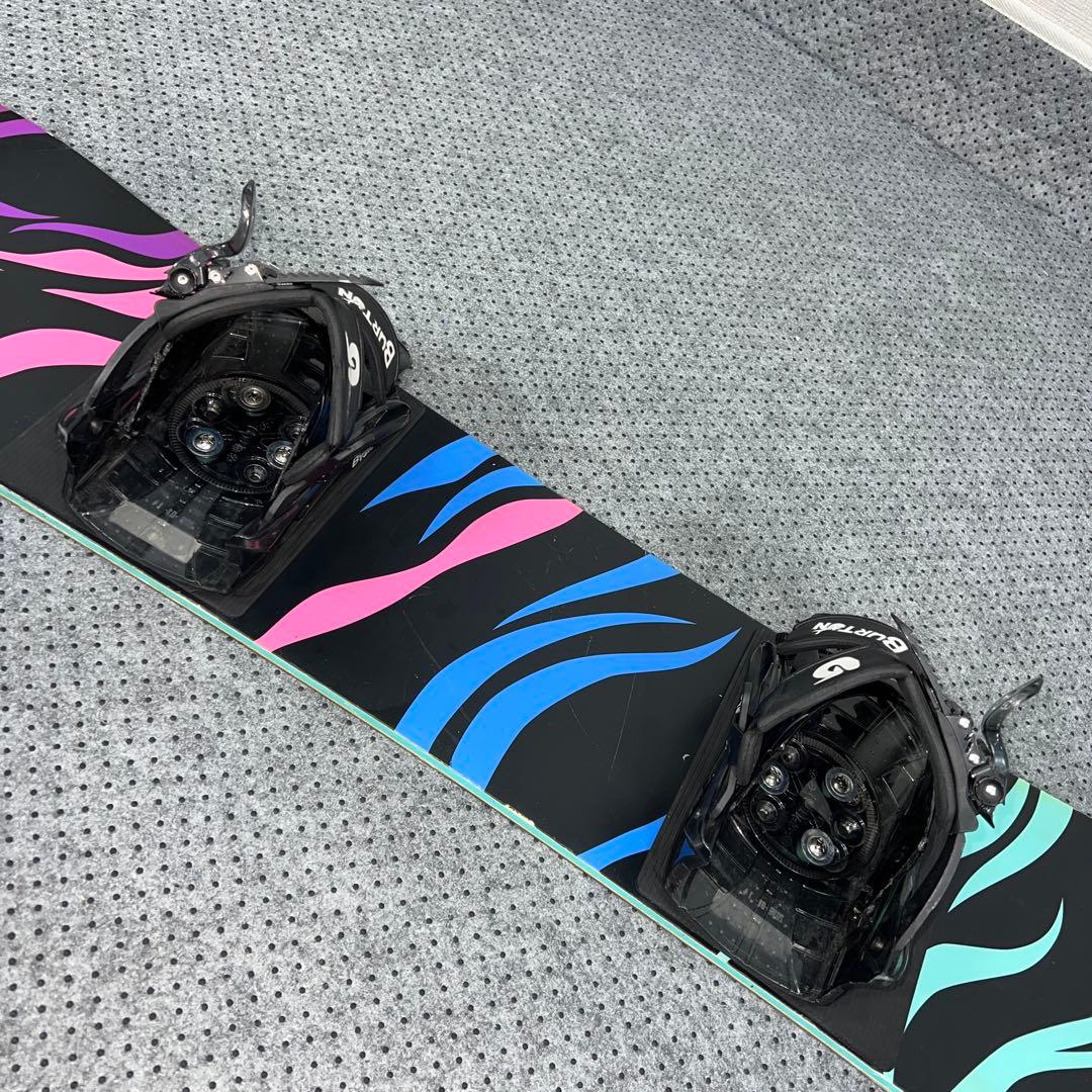 7-8回使用 キッズスノーボード BURTON 110cm×バイン×BOAブーツ