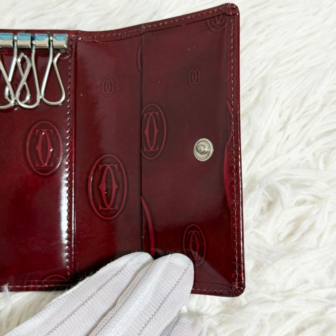 【未使用級】カルティエ　ハッピーバースデー　キーケース　6連　レディース