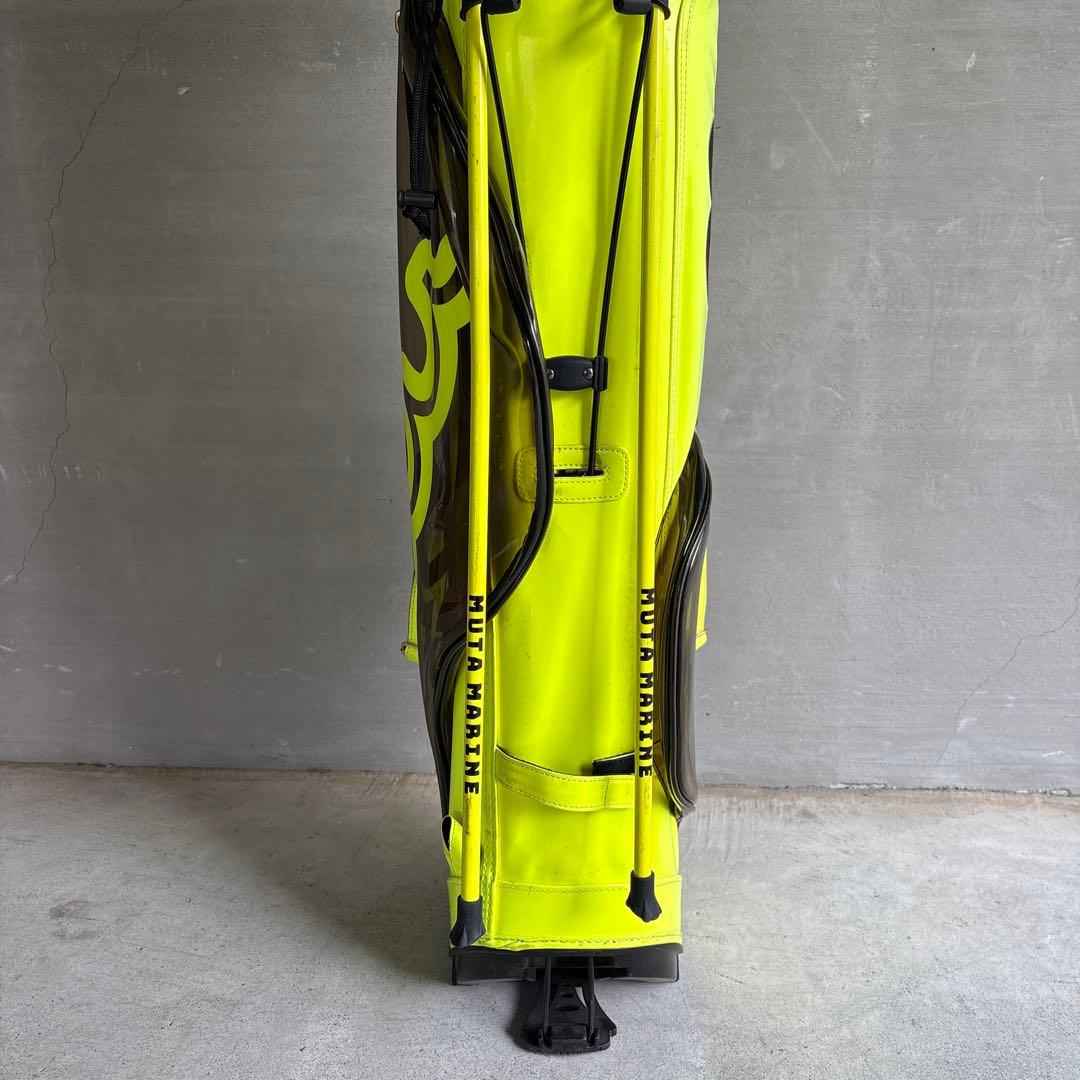 MUTAMARINE キャディバッグ 蛍光イエロー 完売品