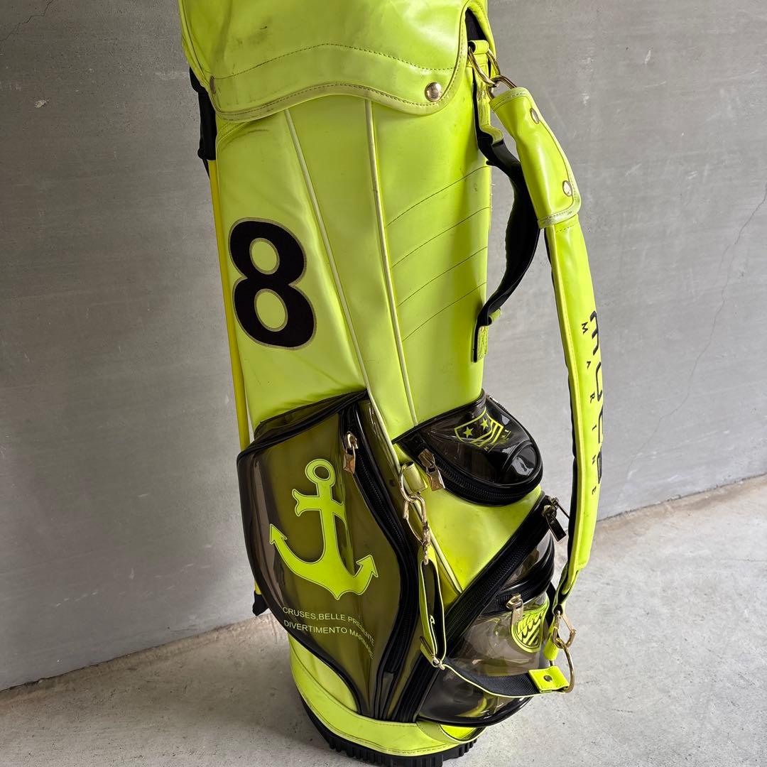 MUTAMARINE キャディバッグ 蛍光イエロー 完売品