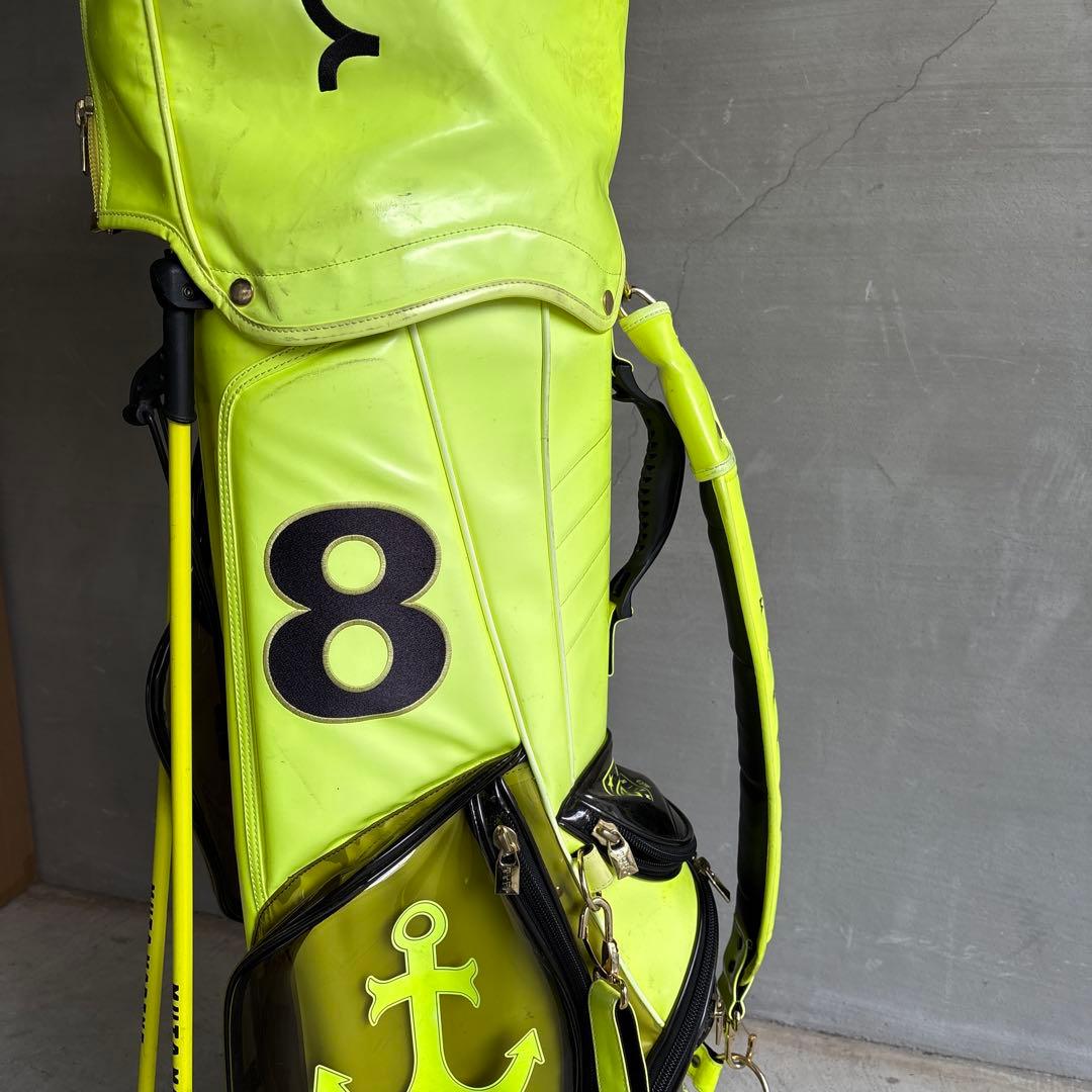 MUTAMARINE キャディバッグ 蛍光イエロー 完売品