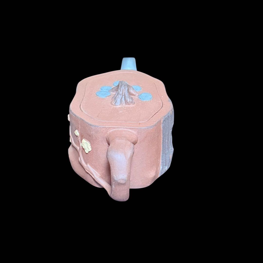 【未使用品】中国紫砂壺　茶道具　在銘　急須