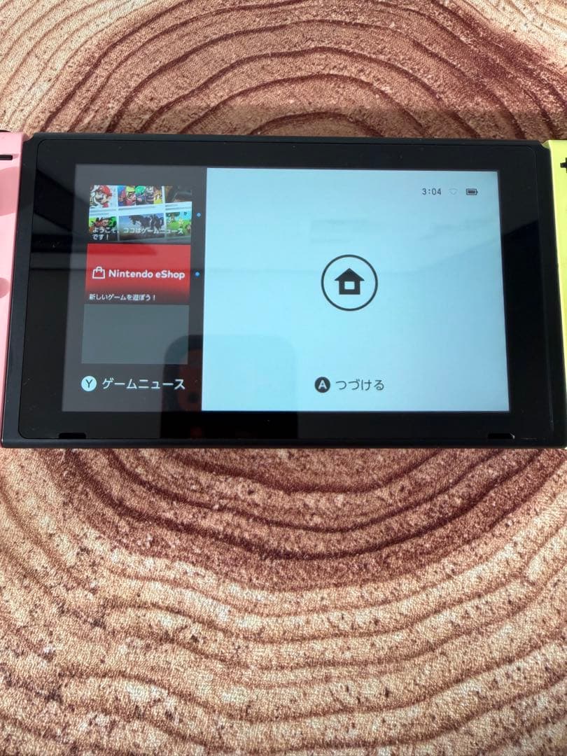 Nintendo Switch ニンテンドースイッチ本体PNK/YEL箱無し