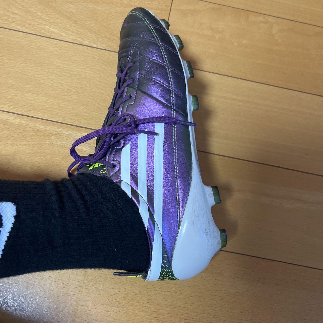 アディダス　サッカースパイク　アディゼロ　レザー