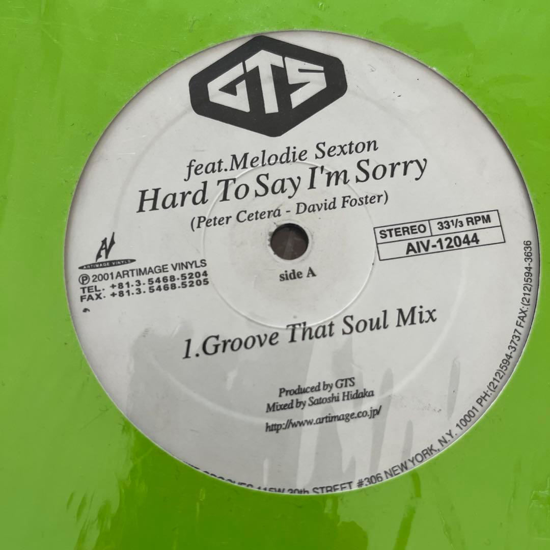 洋楽 GTS Melodie Sexton Hard To Say I'm Sorry